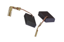 2x balais de charbon pour Makita meuleuse droite GD0810C 4,8 x 10,8 x 16,5 mm