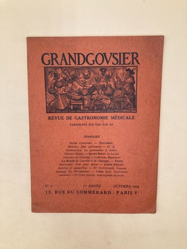 Grandgousier revue de - grandgousier,,