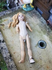 poupée  ancienne  - A RESTAURER EN L'ETAT sfbj 9