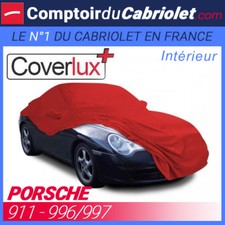 Housse / Bâche protection Coverlux Porsche 911  996/997 en Jersey couleur Rouge