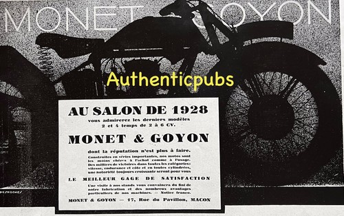 Advertisement monet goyon - advertisement,