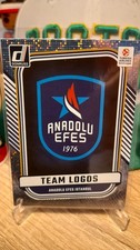 2024-25 Donruss Euroleague Team Logos Anadolu Efes Istanbul Silver Press Proof