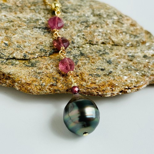 Collier gold filled perle - collier,