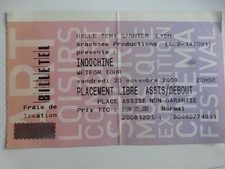 indochine ticket concert