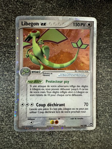 Libegon pokémon 94 108 - ex, 94/108