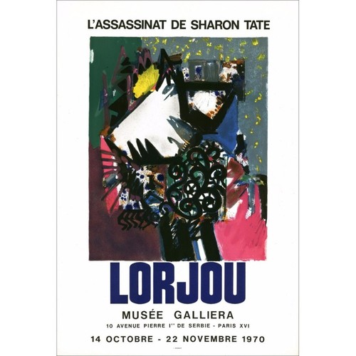 Lorjou bernard lithographie - -,