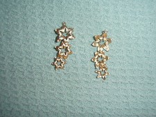 2pcs Matte 16K Gold Plated