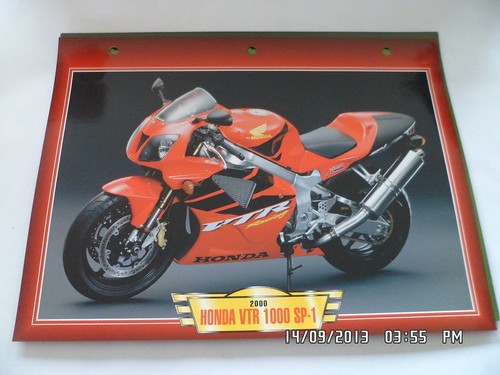 Carte fiche moto 2000 honda - fiche,