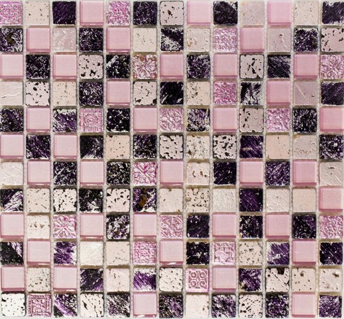 Mosaïque carreau translucide