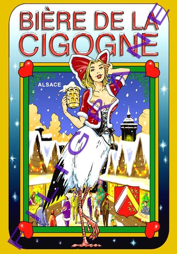Bière cigogne alsace - de, la