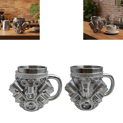 Mug design acier - en,