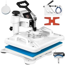 5 en 1 Presse à Chaud Machine de Sublimation Polyvalente 30x38 cm 1250 W