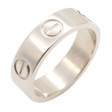 Bague CARTIER Love en or blanc