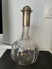ANCIENNE CARAFE EN CRISTAL ET