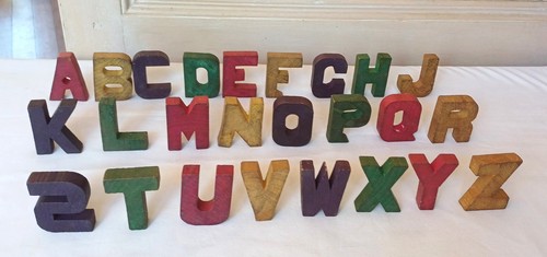 Anciennes lettres bois - en,