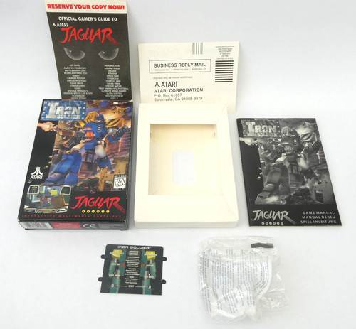 Iron soldier atari jaguar box - jaguar,