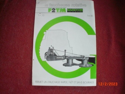 Ancien prospectus - ancien,