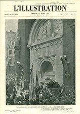 Document ancien l'inauguration