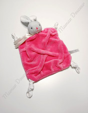 Doudou Plat Carré Lapin Gris
