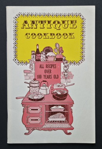 Antique cookbok bertha - antique,