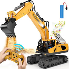 Pelleteuse RC Métal Jouet Engin Chantier Intérieur Extérieur