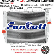 Aluminum Radiateur Pour