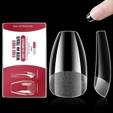 500 Pièces Faux OngleFaux Ongles en GelFaux Ongles CapsulesKit Pose OnglesCou...