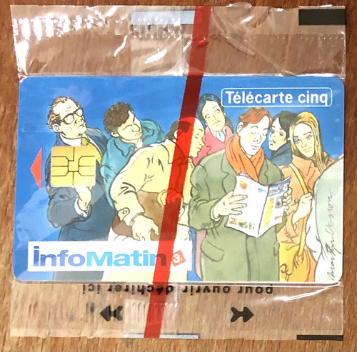 Telecarte infomatin réf - 5u,