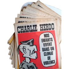 Charlie Hebdo - Lot de 17 numéros de 1973