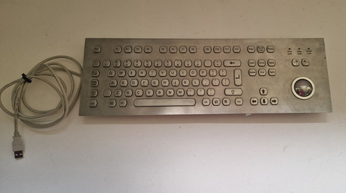 Panneau trackball clavier
