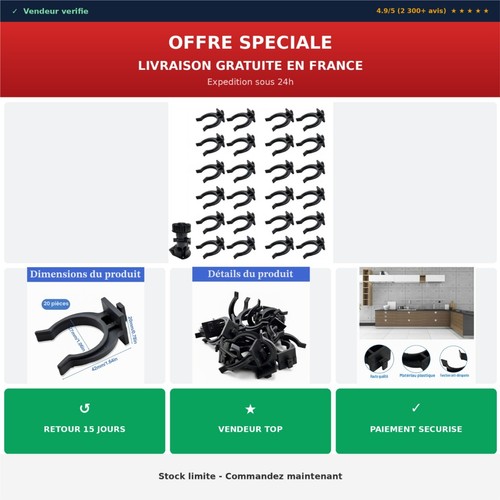Attache plinthe cuisine - attache,