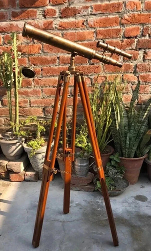 Ancien télescope laiton - télescope, en