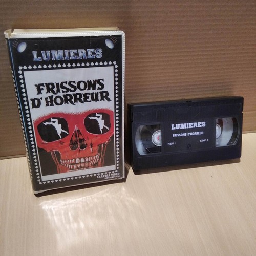 Frissons horreur cassette - d'horreur,