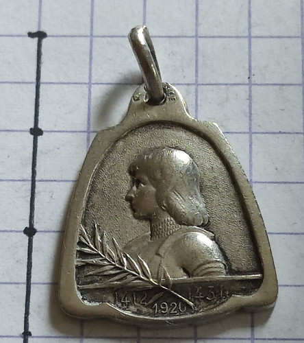 Ancien pendentif médaille - ancien,