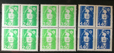 TIMBRES de FRANCE Bloc de 4