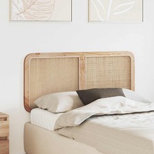 Tête de lit avec tête de lit Rotin en Pin Headboard chambre Solide vidaXL vidaXL