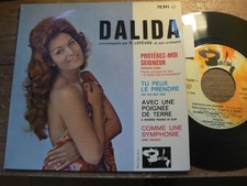 45t ep  Dalida  , Protégez