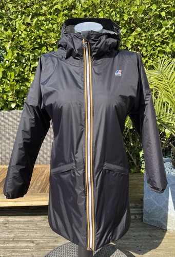Manteau parka noir fourré - manteau,