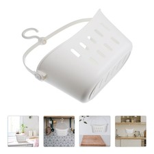  Plastic Storage Shower Basket Corbeille Salle De Bain Panier Rangement Divers