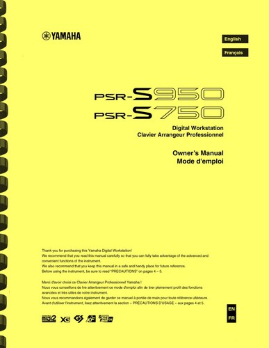 Yamaha psr s750 - yamaha, psr-s750