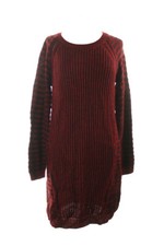 Robe Pull Rayée À Manches