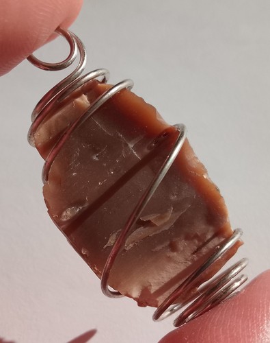 Pendentif 4gr 38mm bois - 7.4gr,