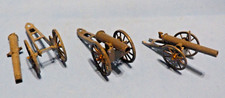 Soldats en plomb creux - 3 canons à restaurer - Lot 4