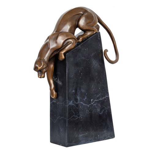 Statue bronze panthère - statue,