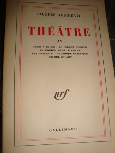 Audiberti theatre complet - audiberti,