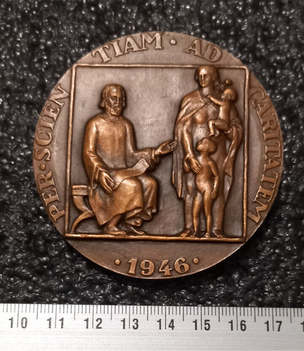 Médaille bronze 1946 - médaille,