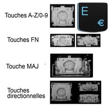 Touche Clavier pour LENOVO Ideapad L340-15IRH 81LK 81TR / L340-17IRH 81LL Gaming