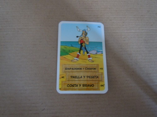 Carte cora match astérix - carte, /