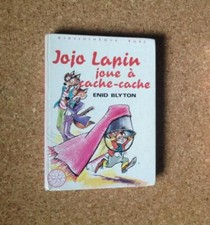 Jojo Lapin joue à cache-cache - Enid BLYTON - bibliothèque rose 1974 
