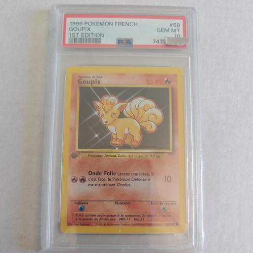 Carte pokémon goupix - pokémon,